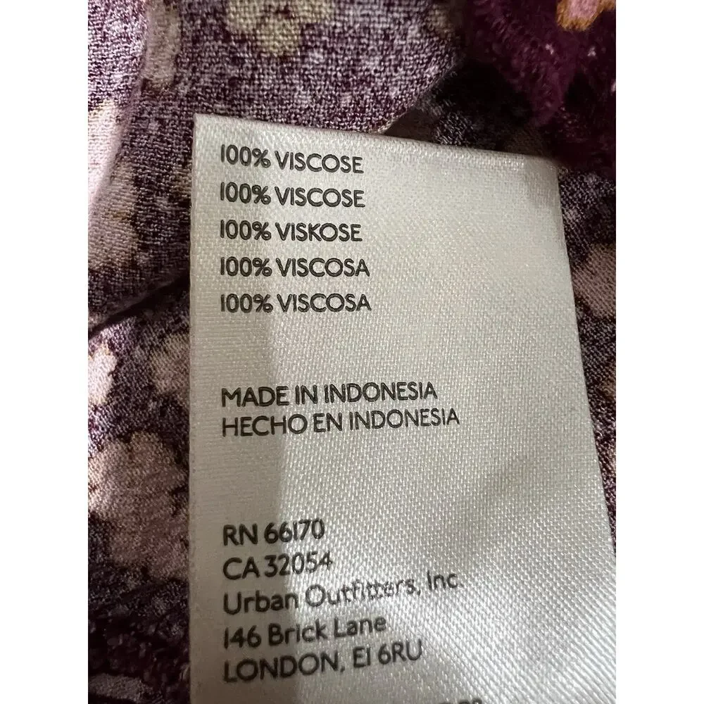 Free People Floral Print‎ Skirt Size 10 Knee Length
